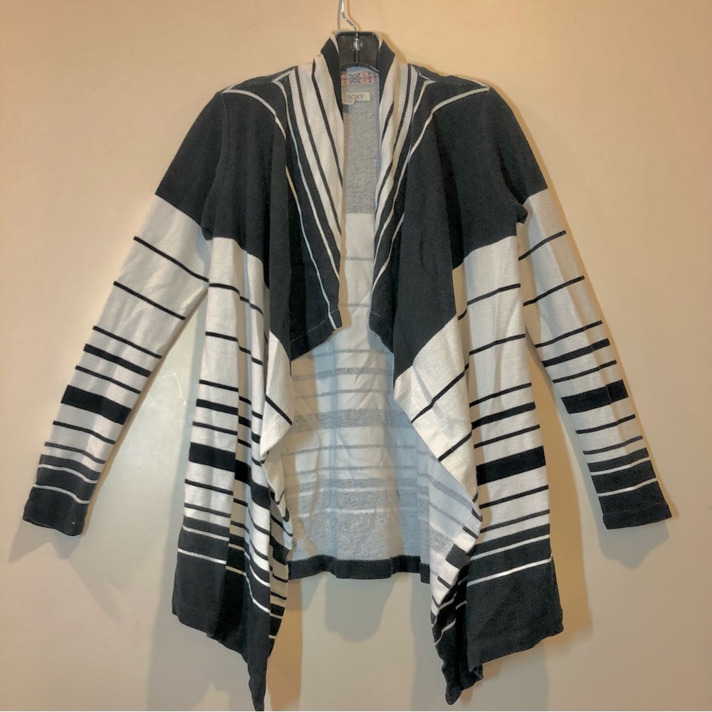 ROXY 🖤 Sz. XS striped cardigan